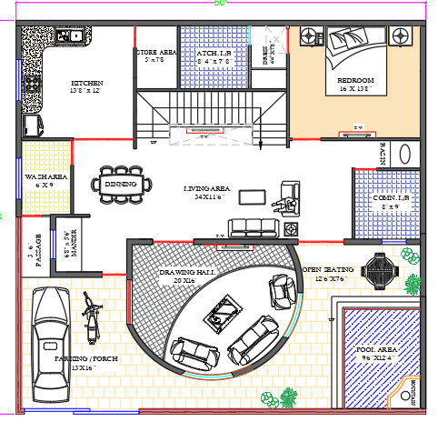 smart home layout design plan Indore